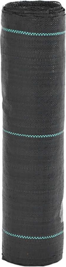 VidaXL Worteldoek 0 5x50 m polypropeen zwart