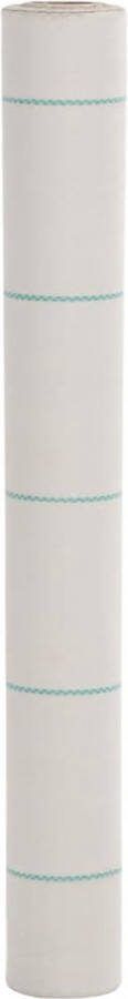 VidaXL Worteldoek 1x25 m polypropeen wit