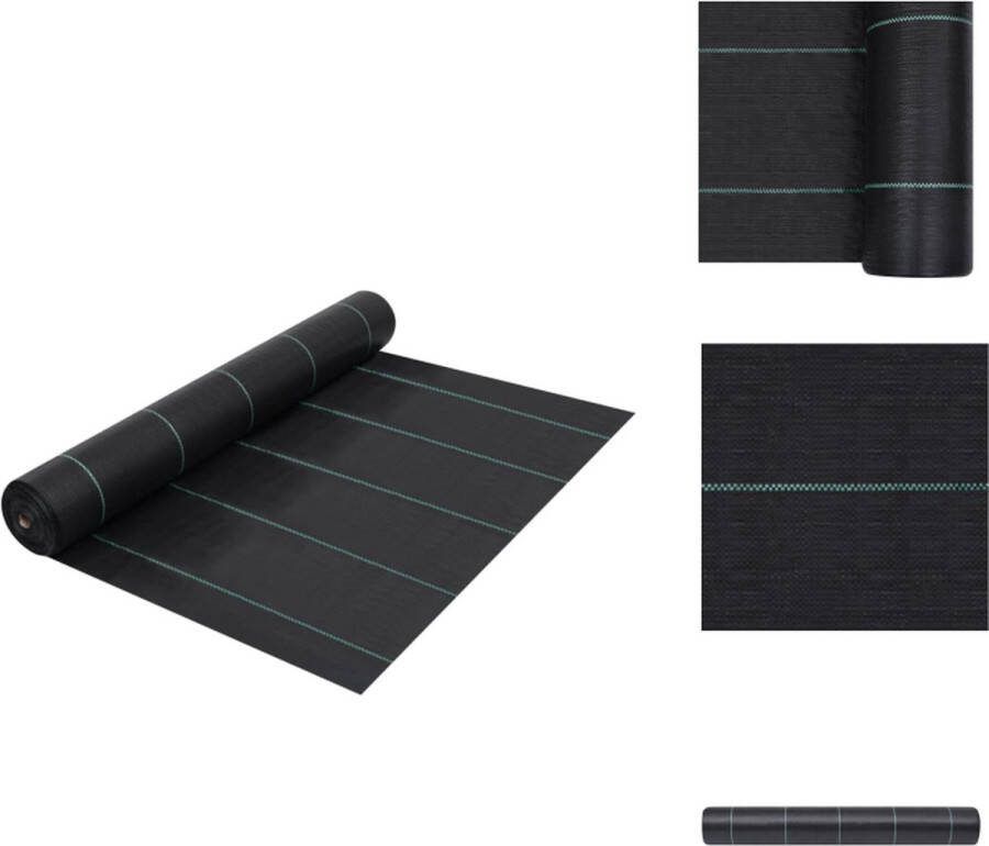 VidaXL Worteldoek Tuinbenodigdheden 2 x 25 m 60 g m² Worteldoek