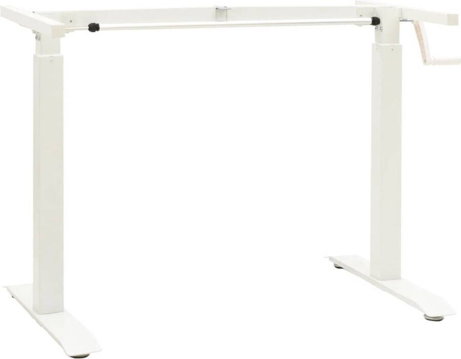 VidaXL -Zit-stabureauframe-met-slinger-handmatig-wit