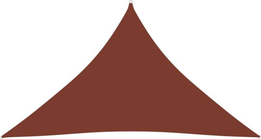 VidaXL -Zonnescherm-driehoekig-2 5x2 5x3 5-m-oxford-stof-terracotta