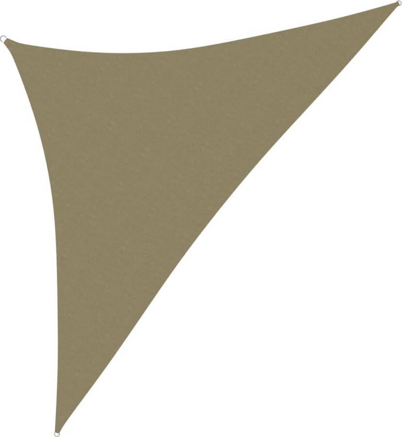 VidaXL -Zonnescherm-driehoekig-3 5x3 5x4 9-m-oxford-stof-beige