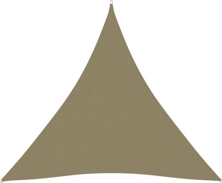VidaXL -Zonnescherm-driehoekig-4x5x6 4-m-oxford-stof-beige
