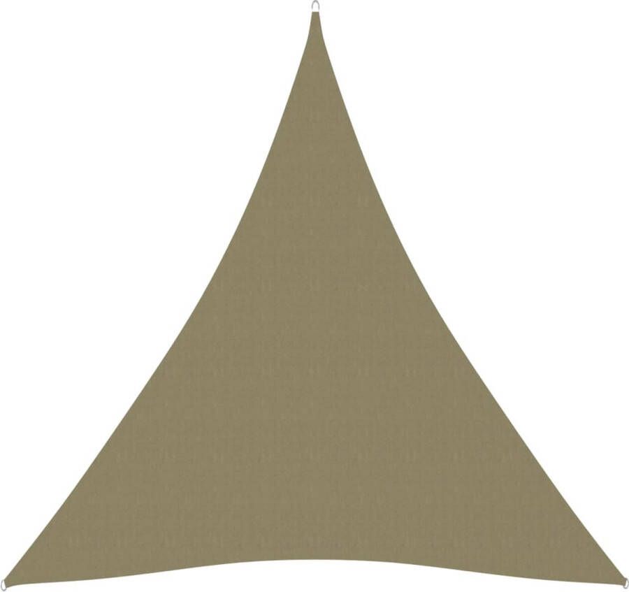 VidaXL -Zonnescherm-driehoekig-5x6x6-m-oxford-stof-beige
