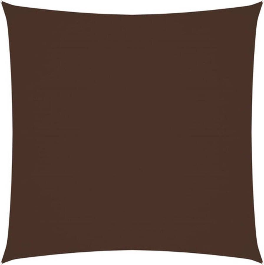 VidaXL Zonnescherm rechthoekig 2 5x3 m oxford stof bruin