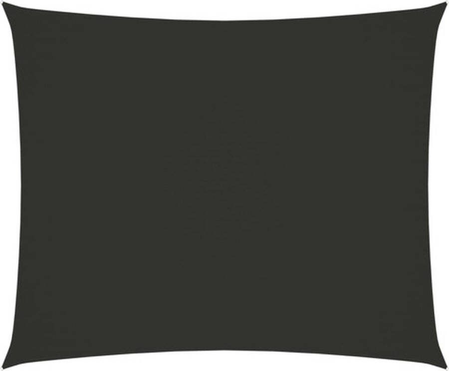 VidaXL Zonnescherm rechthoekig 6x7 m oxford stof antracietkleurig