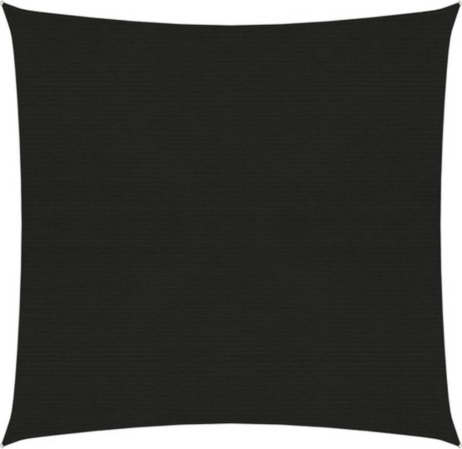 VidaXL -Zonnezeil-160-g m²-2 5x3-m-HDPE-zwart