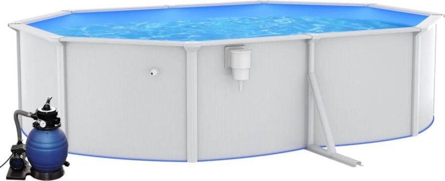 VidaXL -Zwembad-met-zandfilterpomp-490x360x120-cm