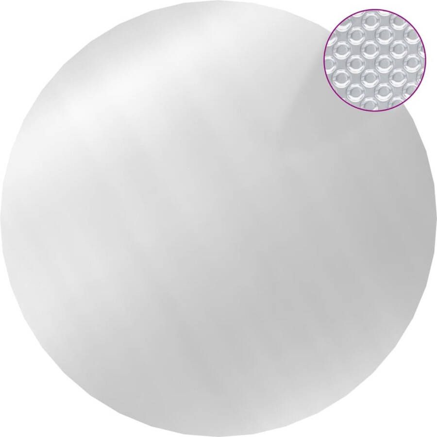 VidaXL -Zwembadhoes-381-cm-PE-zilverkleurig