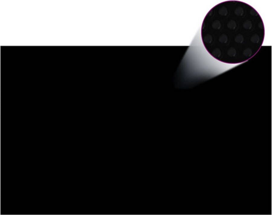 VidaXL -Zwembadhoes-rechthoekig-800x500-cm-PE-zwart
