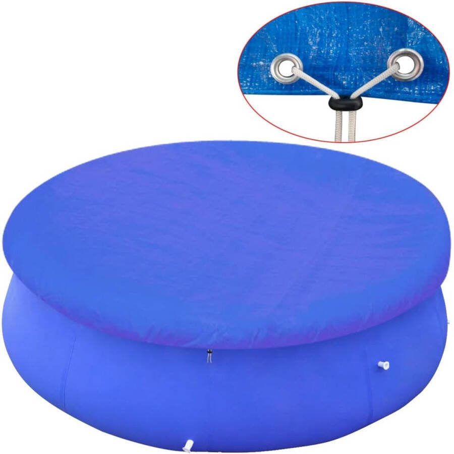 VidaXL -Zwembadhoes-voor-360--367-cm-bovengrondse-zwembaden-rond