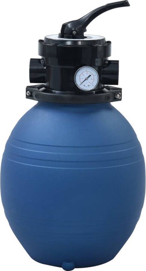 VidaXL -Zwembadzandfilter-met-4-positie-ventiel-300-mm-blauw