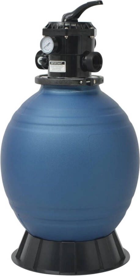 VidaXL -Zwembadzandfilter-met-6-positie-ventiel-460-mm-blauw