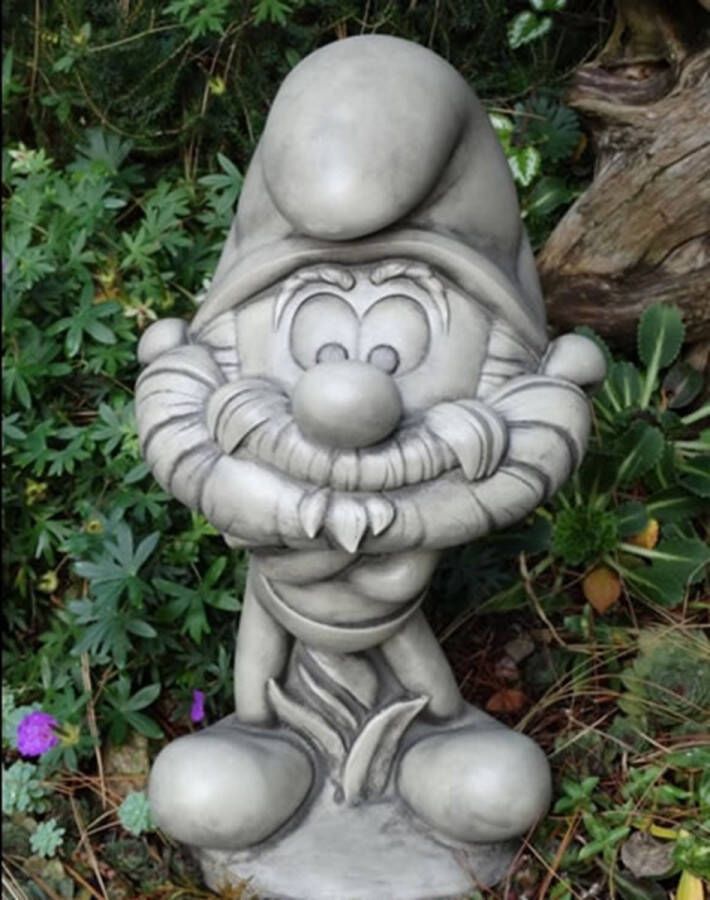 Vidroflor Tuinbeeld van de Smurfen Grote smurf 11 kilo Gietsteen