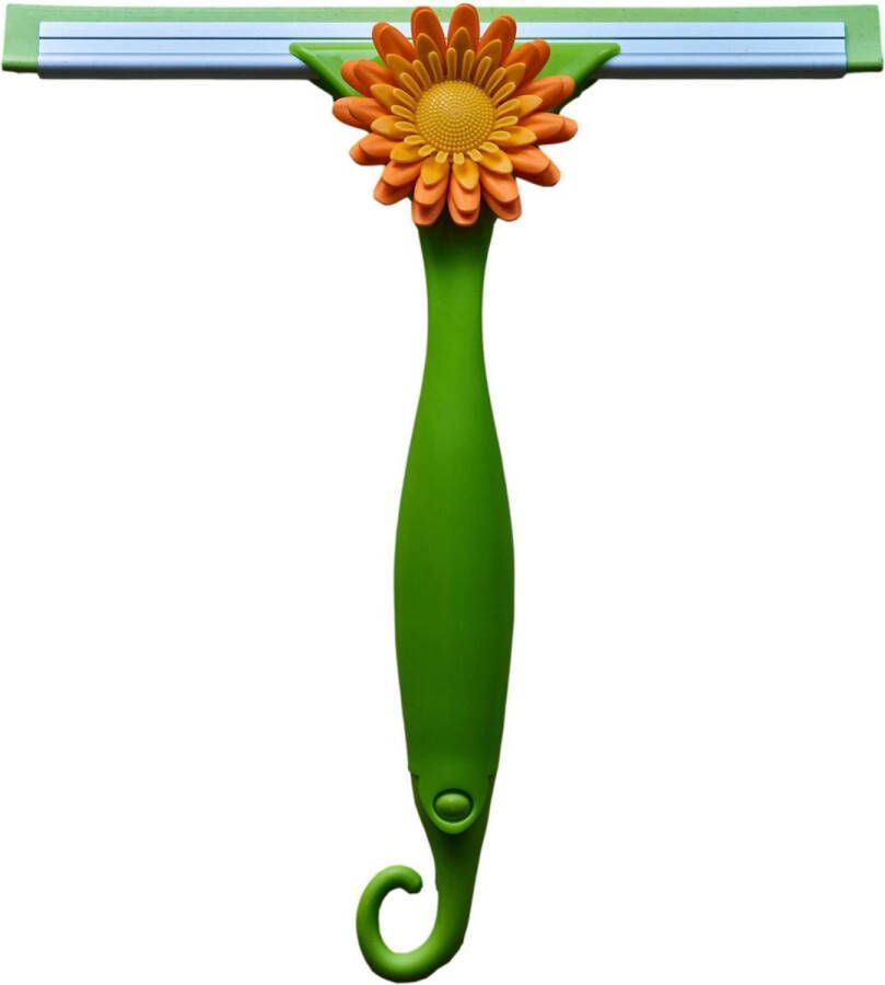 Vigar Flower Power Raamtrekker Raamwisser Oranje bloem