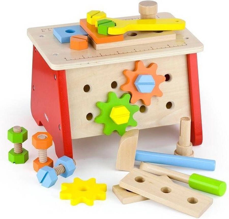 Vigatoys New Classic Toys Viga Toys houten werkbank