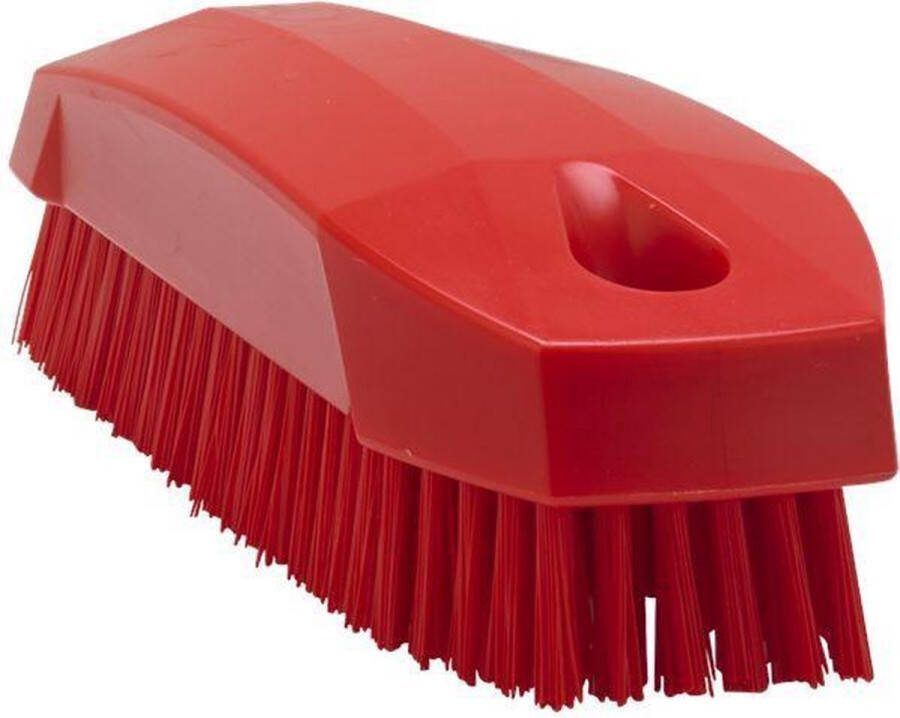 Vikan 64404 Nagelborstel Wit Harde haren voor dieptereiniging van nagels bekleding tapijten
