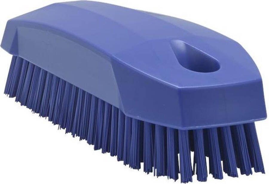 Vikan 64408 Nagelborstel Paars Harde haren voor dieptereiniging van nagels bekleding tapijten