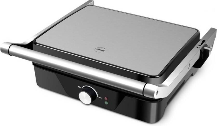 Viking Choice ELDOM Contactgrill RVS 30x25 cm 2000W