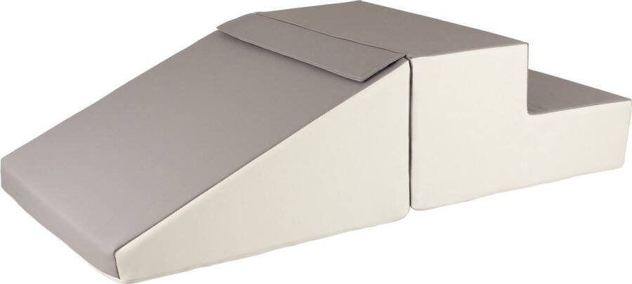 Viking Choice Foam blokken glijbaan 2 delig 25 cm hoog grijs