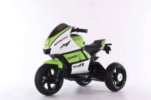 Viking Choice Kindermotor elektrisch groen driewielig