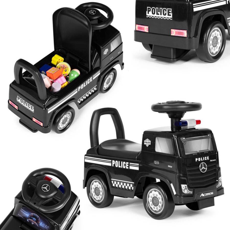 Viking Choice Loopauto politieauto 19 5 x 49 x 20 cm geluidseffecten