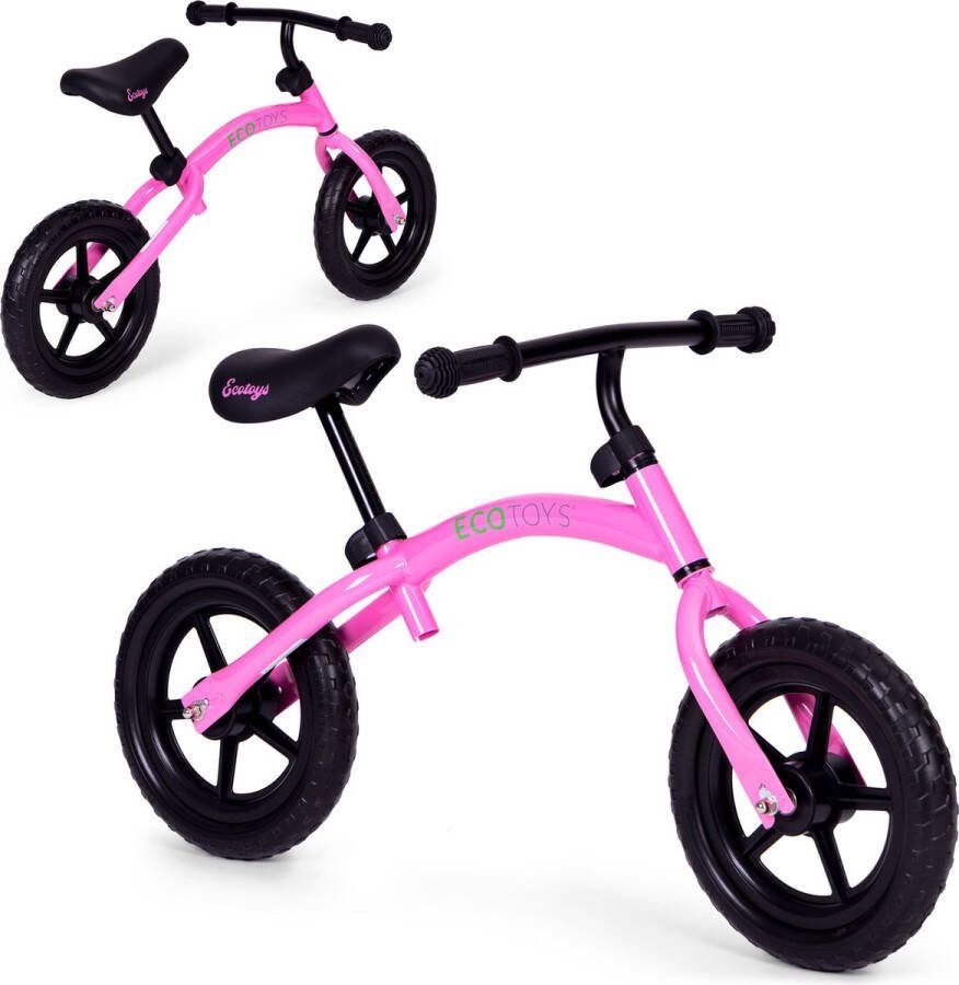 Viking Choice Loopfiets roze 49 x 93 x 55 cm 3+ jaar