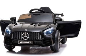 Viking Choice Mercedes GTR AMG Elektrische kinderauto met afstandsbediening 2x25W zwart