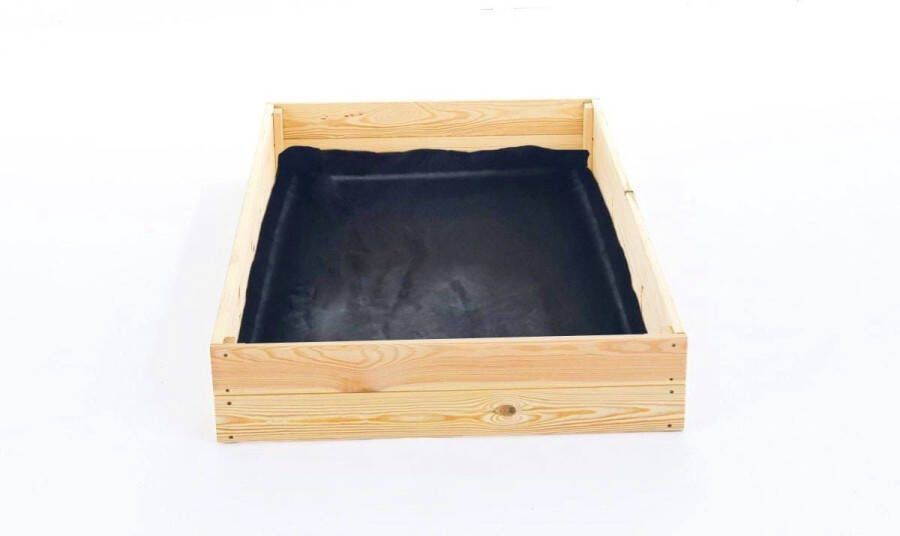 Viking Choice Moestuinbak 120x80x18 cm hout met gronddoek