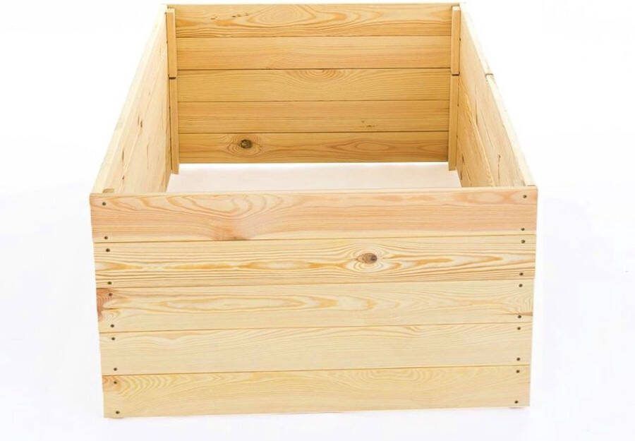 Viking Choice Moestuinbak kweekbak 120x100x18 cm met gronddoek