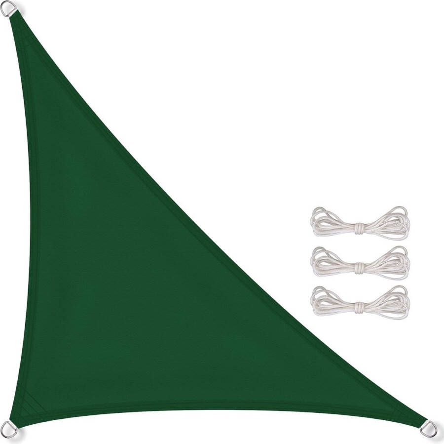 Viking Choice Schaduwdoek driehoek zonnedoek 7x5x5 m groen