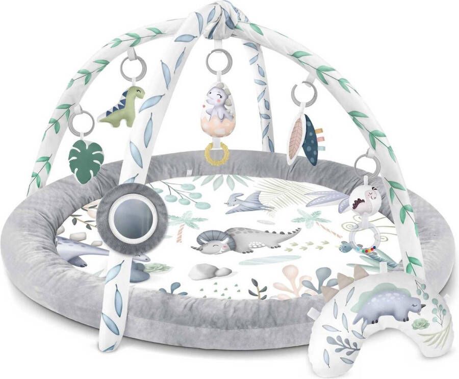 Viking Choice Speelkleed baby babygym 98x78 cm dinosaurus