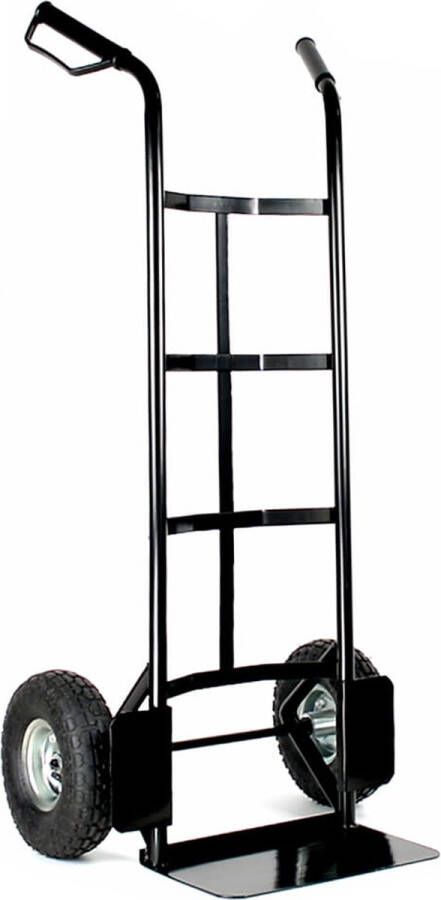 Viking Choice Steekwagen universeel – 250 kg – Zwart – 36 x 21 5 cm draagvlak