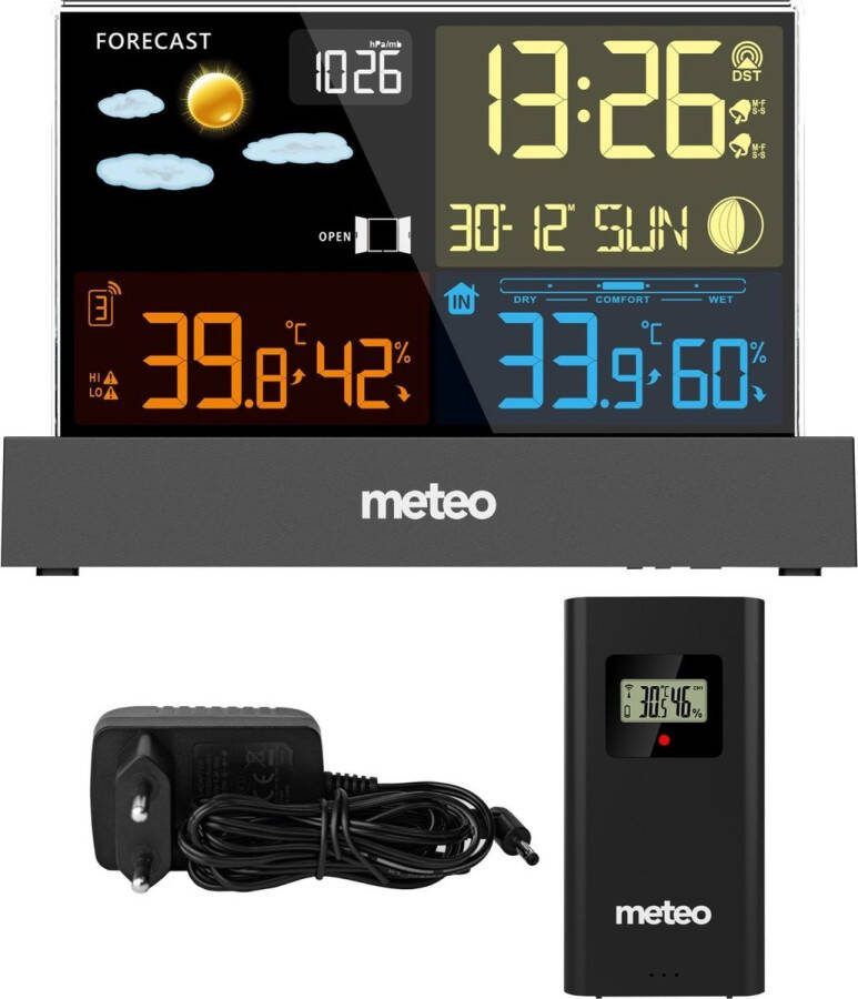 Viking Choice Weerstation draadloos binnen buiten temperatuur weersvoorspelling