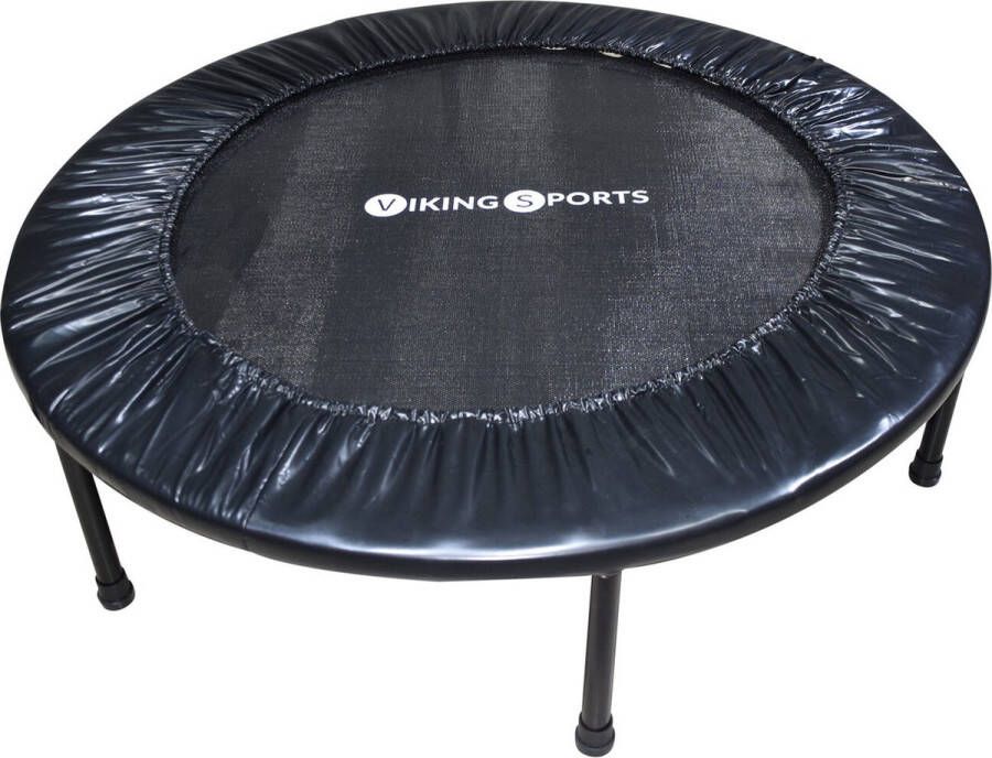 Viking Sports Fitness trampoline opvouwbaar ⌀ 101x22 5 cm zwart