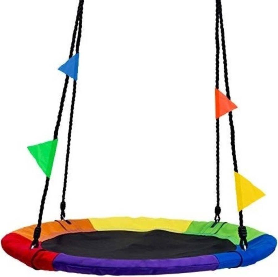 Viking Sports Nestschommel 100 cm tot 150 kg regenboog