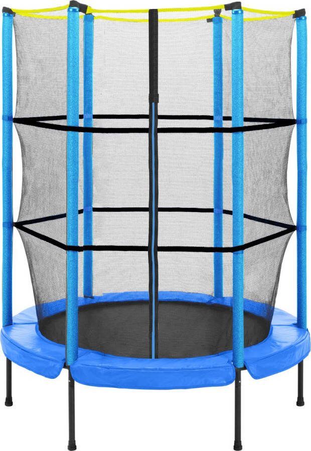 Viking Sports Trampoline met veiligheidsnet Ø 152 cm 5ft blauw