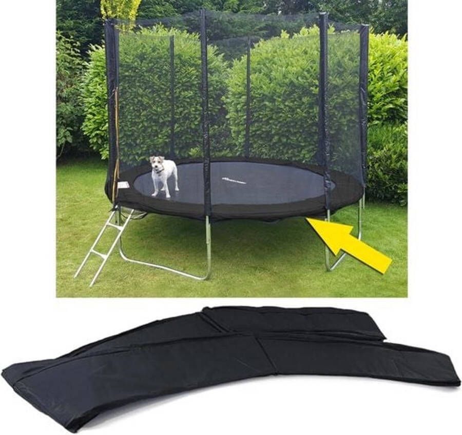 Viking Sports Trampoline rand 244 cm pvc zwart