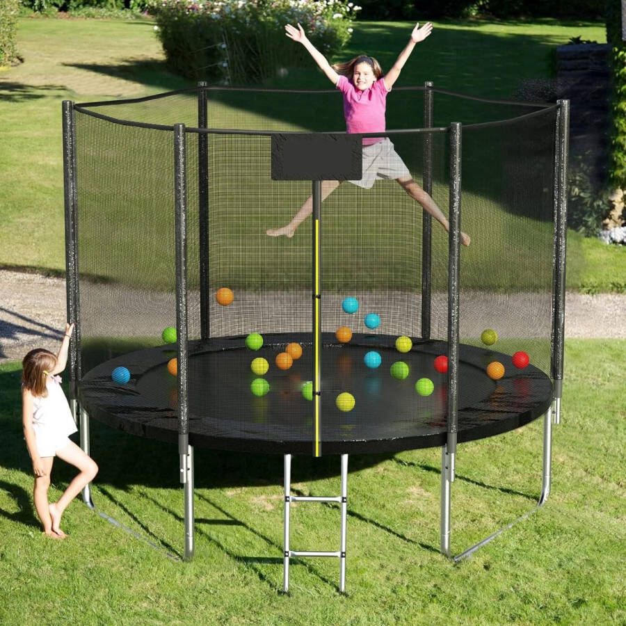 Viking Sports Trampoline rand 305 cm pvc zwart