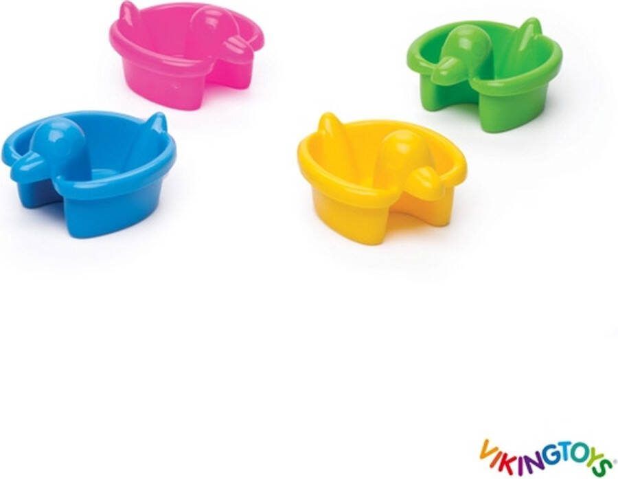 Viking Toys Ecoline Set van 4 Badeendjes