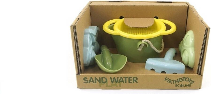 Viking Toys Ecoline Zand & Water Emmer set
