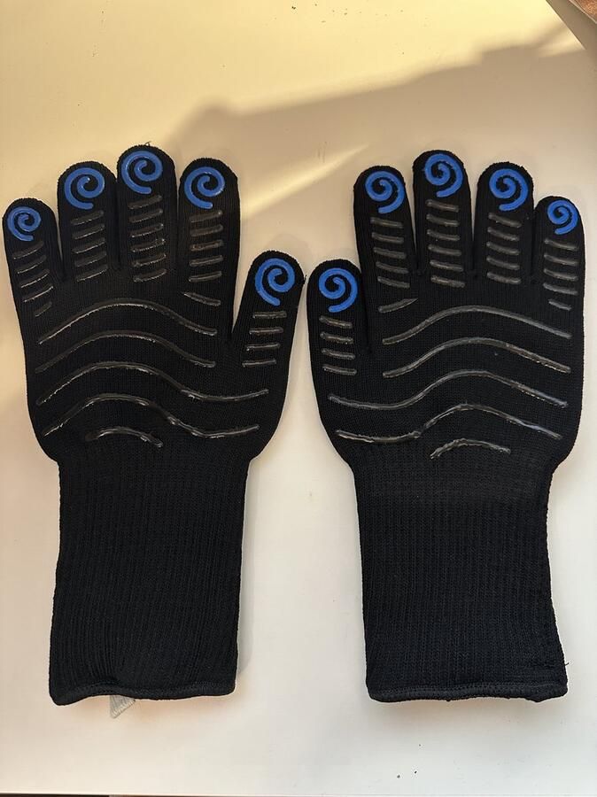 Viktor & Muller Ovenhandschoenen 2 stuks EN407 Certificaat tot 500°C Ovenwanten Hittebestendige BBQ Handschoenen – Keuken – Koken – Grill – Waterdicht Barbecue Oven handschoenen – Anti slip – Grill hand schoenen – Accessoires