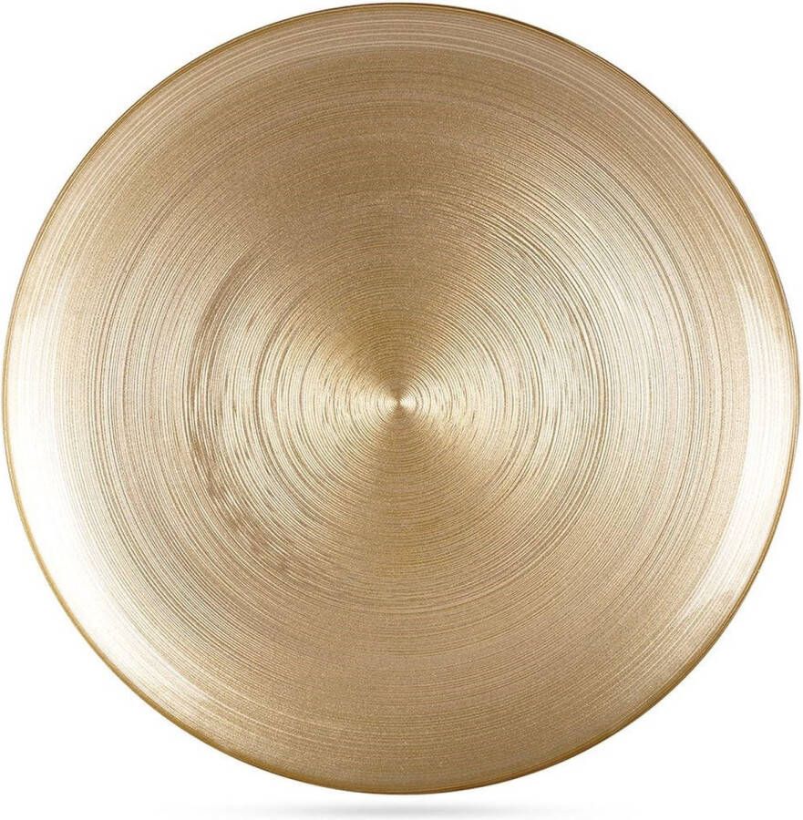 Vilde Dinerbord Glas Gouden 32 5 cm Borden Bord