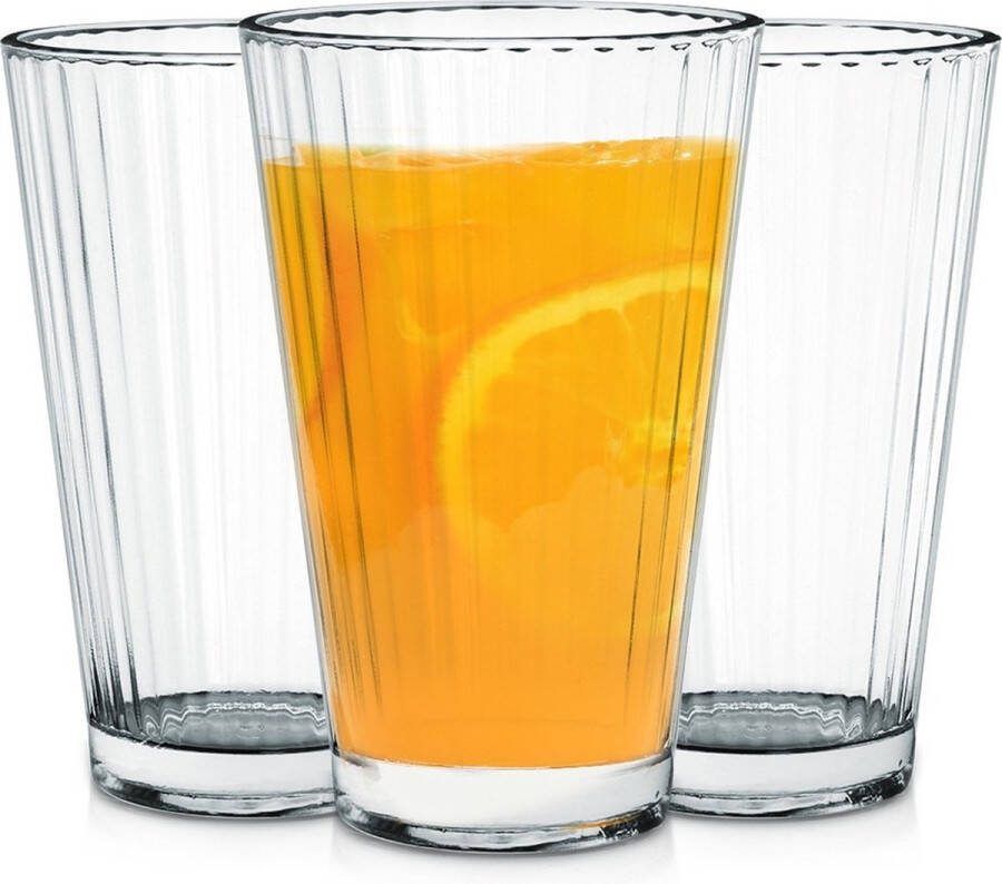 Vilde Drinkglazen 270 ml 3 stuks Waterglazen Glazen Limonadeglazen