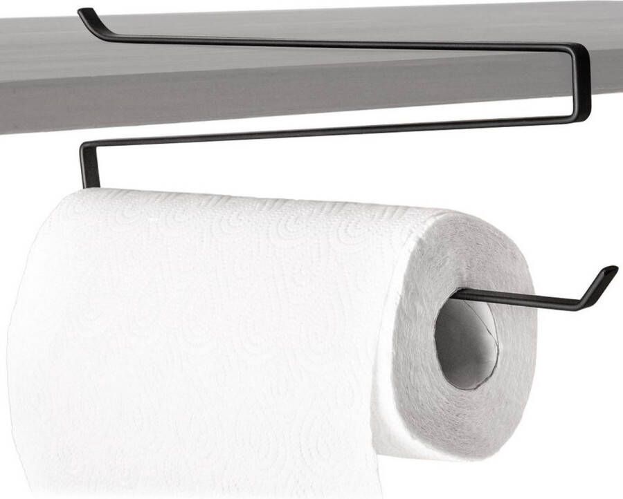 Vilde Keukenrolhouder Hangend Metaal Zwart Papieren Handdoekenrek Rollenhouder Houder