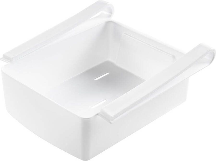 Vilde Koelkast Organisator Onder Plank Wit 16 5x15 5x6 5 cm Voorraadkast Koelkastdoos Koelkastorganizer voor Koelkast Pantry