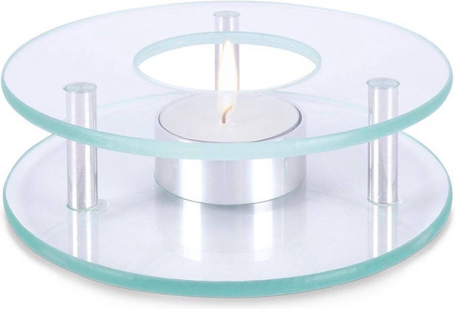 Vilde Theewarmer Glas 12 5 cm Theepot Warmer Warmhoudschaal Theelichthouder Warmhouder Thee Warmhoudplaat