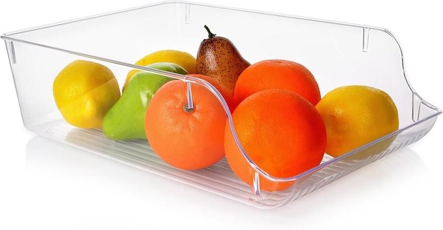 Vilde Koelkast Organisator 35x22 5x10 cm Voorraadkast Koelkastdoos Koelkastorganizer voor Koelkast Pantry