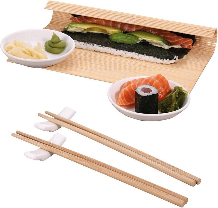 Vilde Sushi Set 7 delig Servies Making Kit Sushi Maken