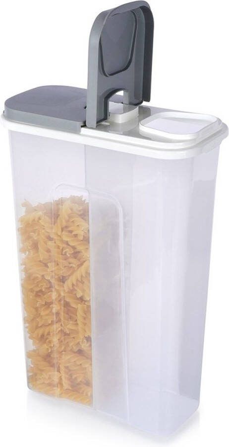 Vilde Voedselcontainer Strooibus met Dispenser Split 3 5 l Container voor Losse en Keuken Voedsel Doos